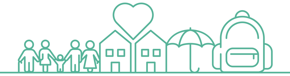 illustration depicting youth & community